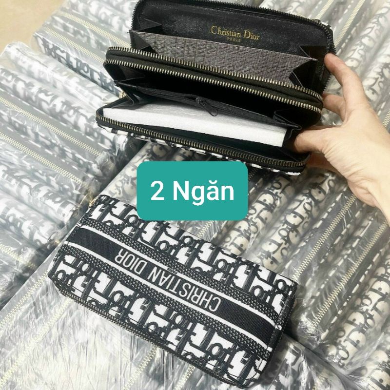 Ví Nữ Dio Dài - Size 20 - Chất Liệu Vải Dạ Dio - Loại Giá Rẻ - Giá Rẻ Nhất SHOPEE - HÌNH THẬT - Siêu Hót