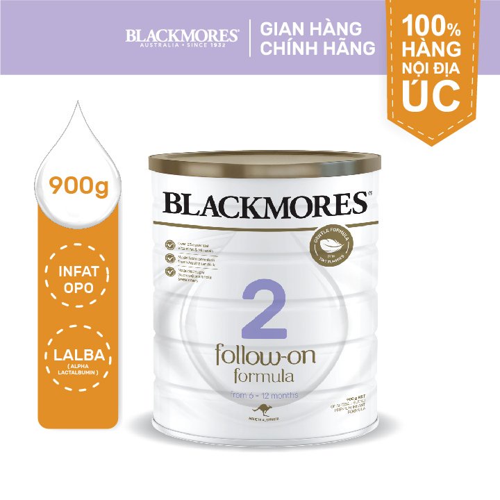 Sữa Bột Blackmores Follow-on Formula 2 900g