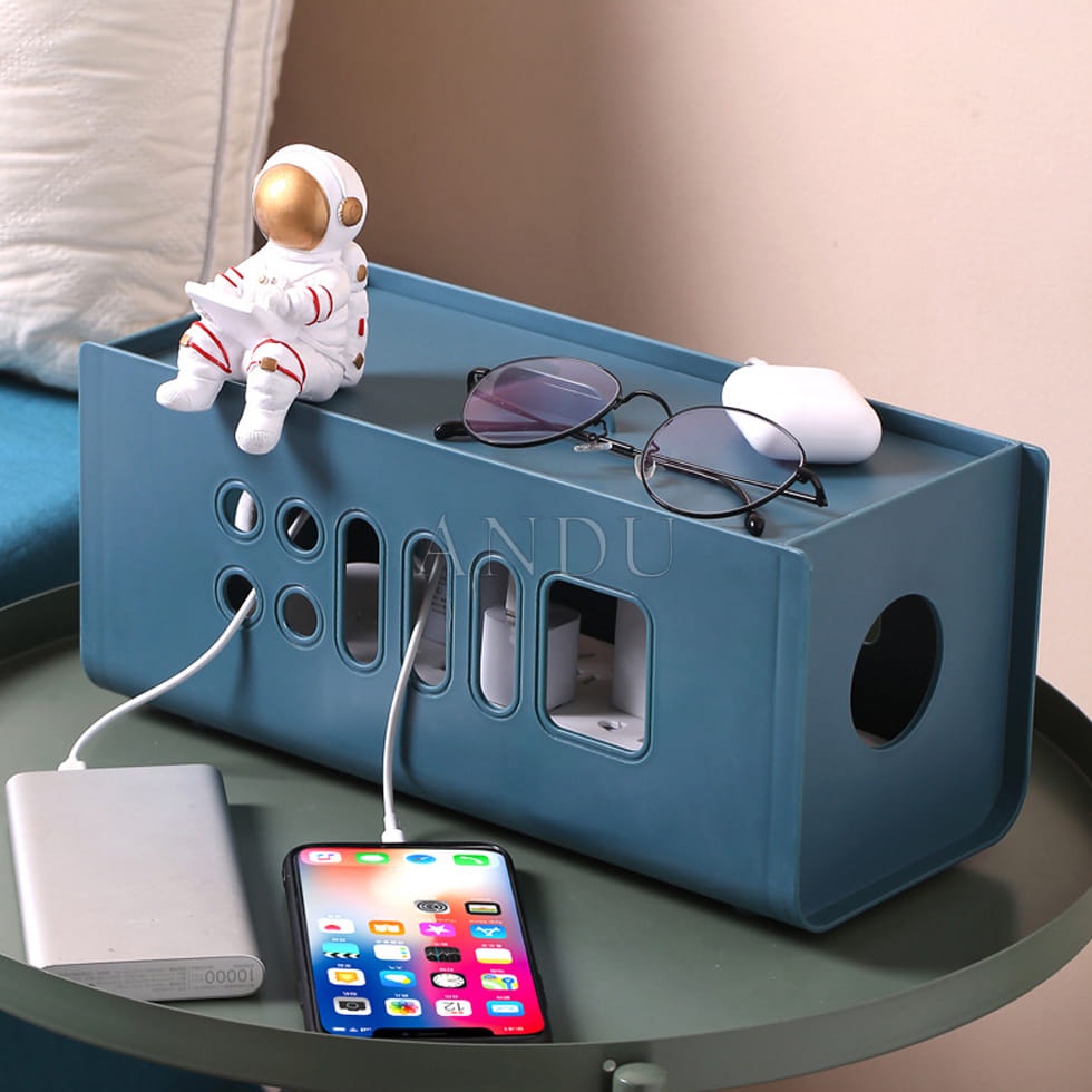 Hộp Đựng Ổ Điện, Hộp Nhựa Đựng Ổ Cắm Điện An Toàn Cho Trẻ và Gia Đình Chống Cháy Nổ