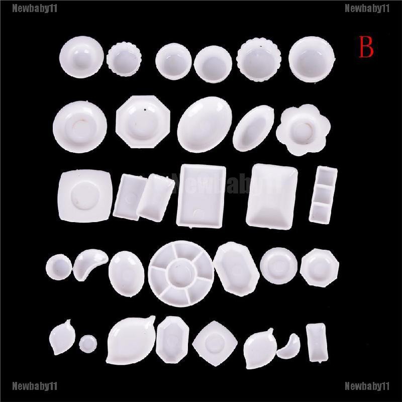 Set 10-15 Chén Dĩa / Cốc / Dĩa Trang Trí Nhà Búp Bê