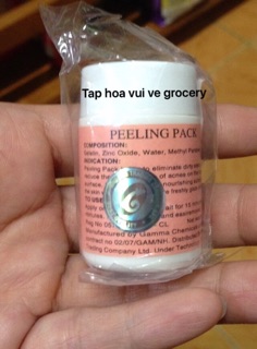 Keo Lột Mụn Trứng cá Peeling pack