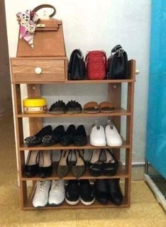 TỦ GIÀY GỖ 5 TẦNG BỀN ĐẸP