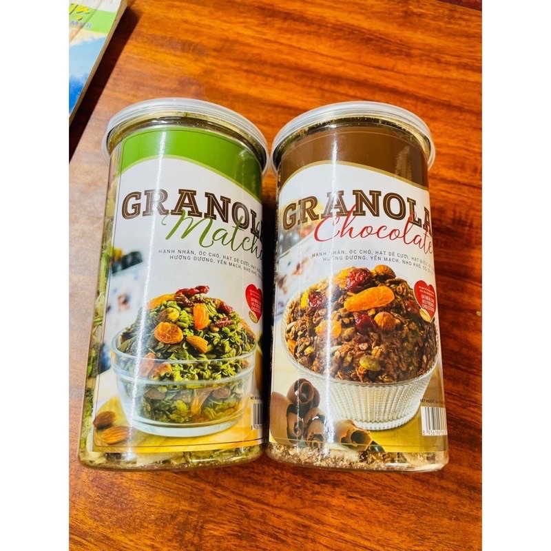 500Gr Ngũ cốc vị Mật Ong Mix Hạt Dinh dưỡng Granola Ăn Kiêng,Giảm Cân