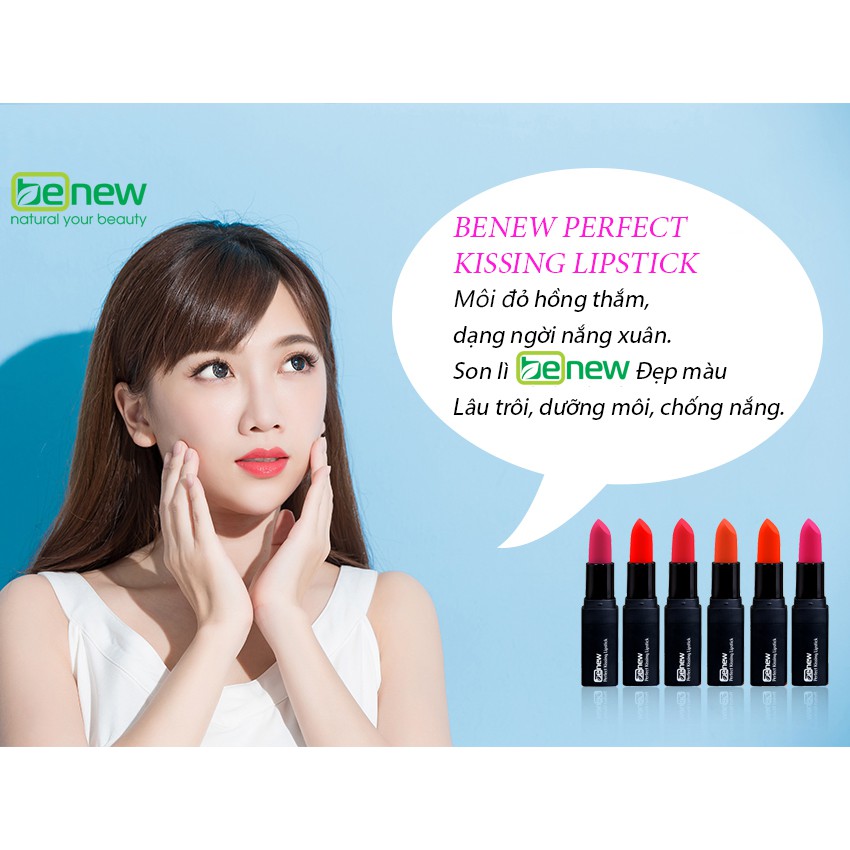 (Hàng chính hãng) Son lì Benew Perfect Kissing Lipstick - Cao cấp Hàn Quốc
