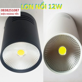 Đèn lon nổi LED 12W COB Hàng chất lượng giá siêu rẻ