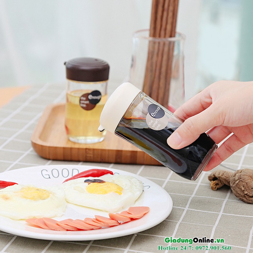 Lọ đựng nước chấm, dầu ăn Inomata hàng Nhật 120ml - Larva Store