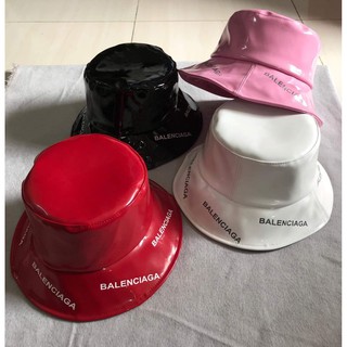 Nón Tai Bèo Da Bóng Mu Bucket Nhiều Màu