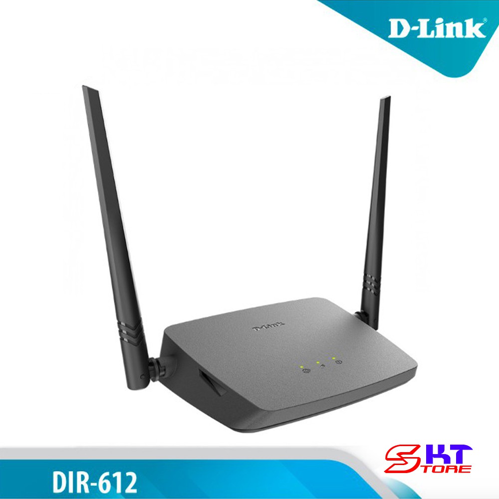 Bộ Phát Wifi D-Link DIR-612 Chuẩn N Tốc Độ 300Mbps - Hàng Chính Hãng