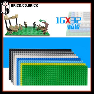 Tấm nền - Đế gắn trưng bày -Base 16x32 nút - Đồ chơi lắp ráp xếp hình minifig - Loại dày - Dẻo - Nhiều màu