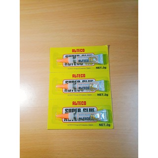 Vỉ 12 tuýp keo dán super glue alteco 110