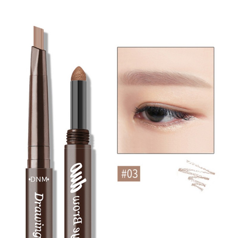 [Hàng mới về] Chì kẻ mày 3D 2 đầu nhãn hiệu DNM cao cấp