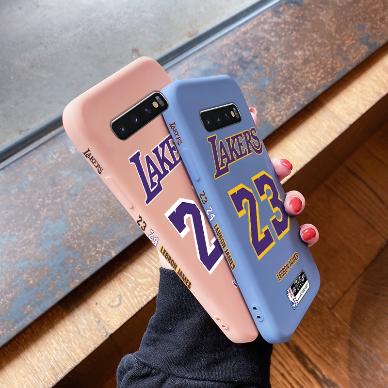 Ốp điện thoại silicon in hình James cho Samsung Galaxy S9 S10 4G S10 5G S10E S10 Lite S10 Plus S9 Plus