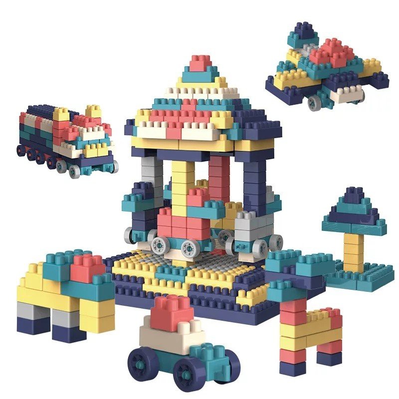 Bộ đồ chơi lego xếp hình lắp ráp 520 chi tiết (hàng đẹp) - Đồ chơi thông minh cho bé