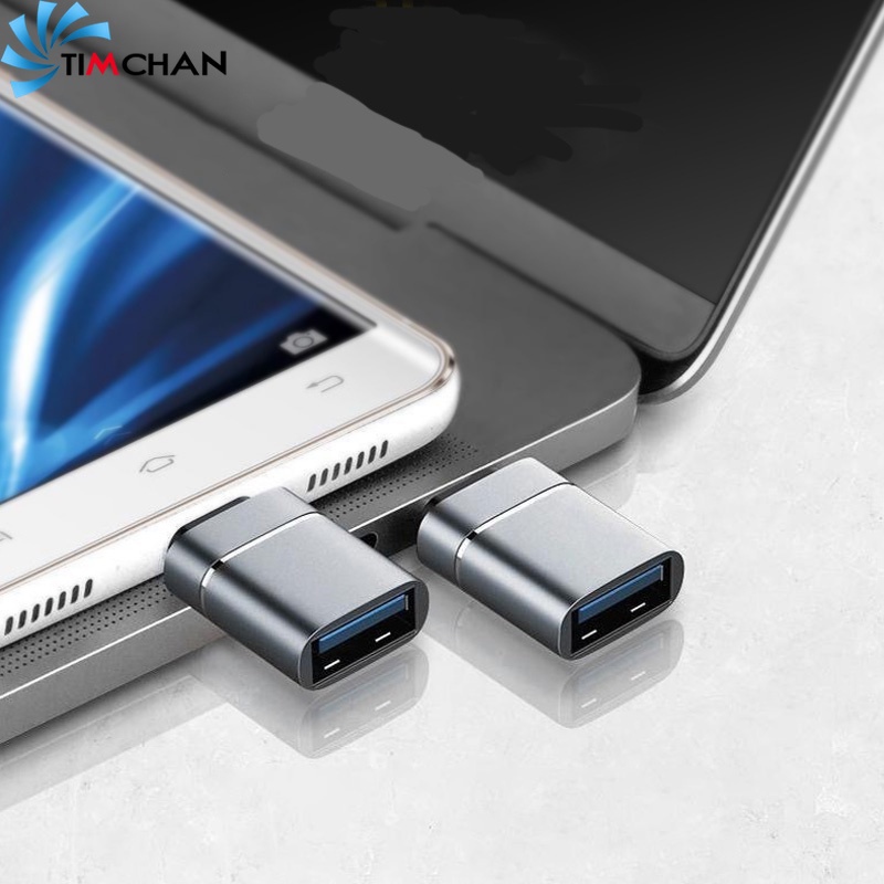 1 Đầu Chuyển Đổi OTG Type C Sang USB 3.0 Cho Điện Thoại