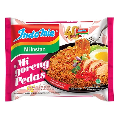 Mì Xào Khô Indomie Vị Cay Nồng 79gr