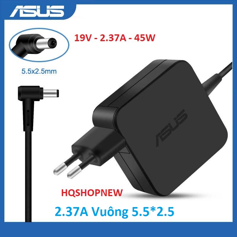 Sạc Laptop Asus 19V - 3.42A - 2.37A -1.75A Chân nhỏ Chân to 5.5*2.5mm - 4.0*1.35mm