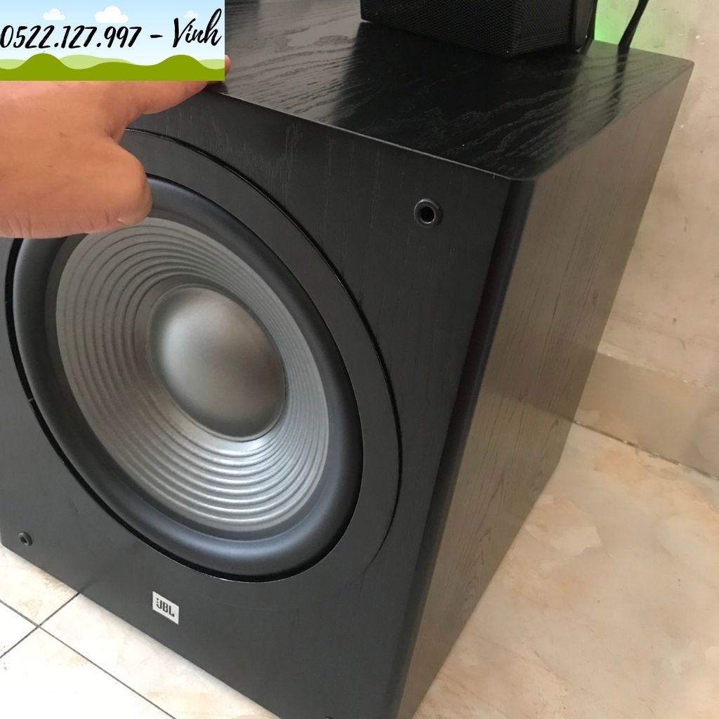Loa Sub Điện JBL 260P/230-C bass 3 tấc sơn nhám đen  - Gia Khang Shop