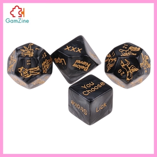 [Lzdxwcke2] GamZine 4 Mảnh Hỗ Trợ Trò Chơi Xúc xắc Vị Trí Chết Cho Cặp Đôi Phòng Ngủ Màn Dạo Đầu