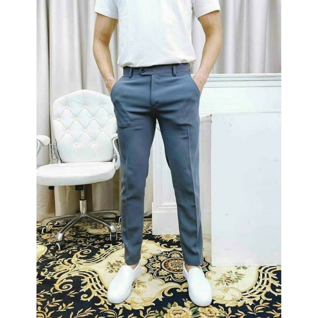 Quần tây âu học sinh, ống vừa, vải co giãn cao cấp, thoải mái vận động - BUN STORE | BigBuy360 - bigbuy360.vn