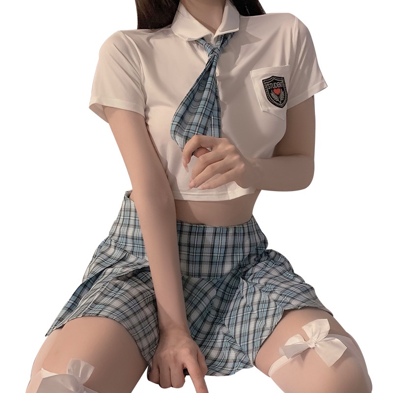 Bộ Cospay Nữ Sinh Trung Học MS1508 [CWEAR.SEXY_ĐỒ NGỦ &amp; NỘI Y CAO CẤP]