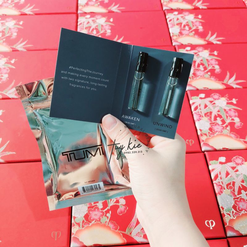 [ Vial 2ml * 2 ] Sét Nước Hoa Tumi Dạng Xịt