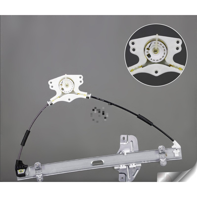 Cáp nâng kính/compa nâng kính trước trái/phải xe ô tô Kia Morning,Picanto 2012-2020