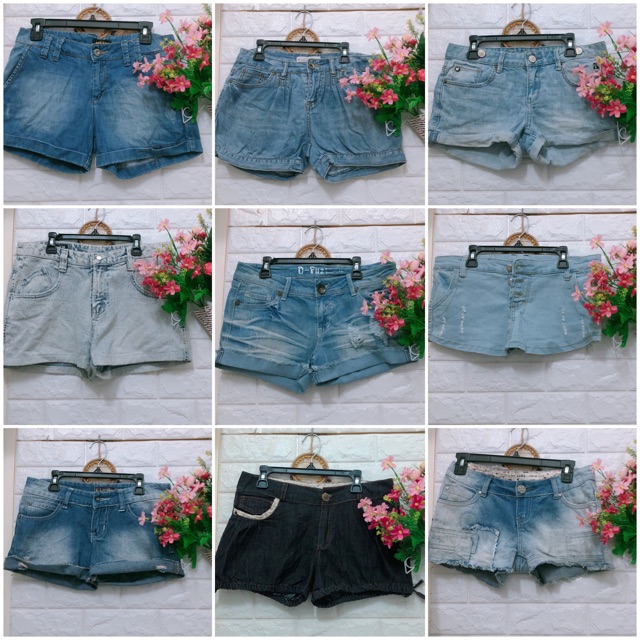 Quần short jean Y2K hàng tuyển BIG SIZE