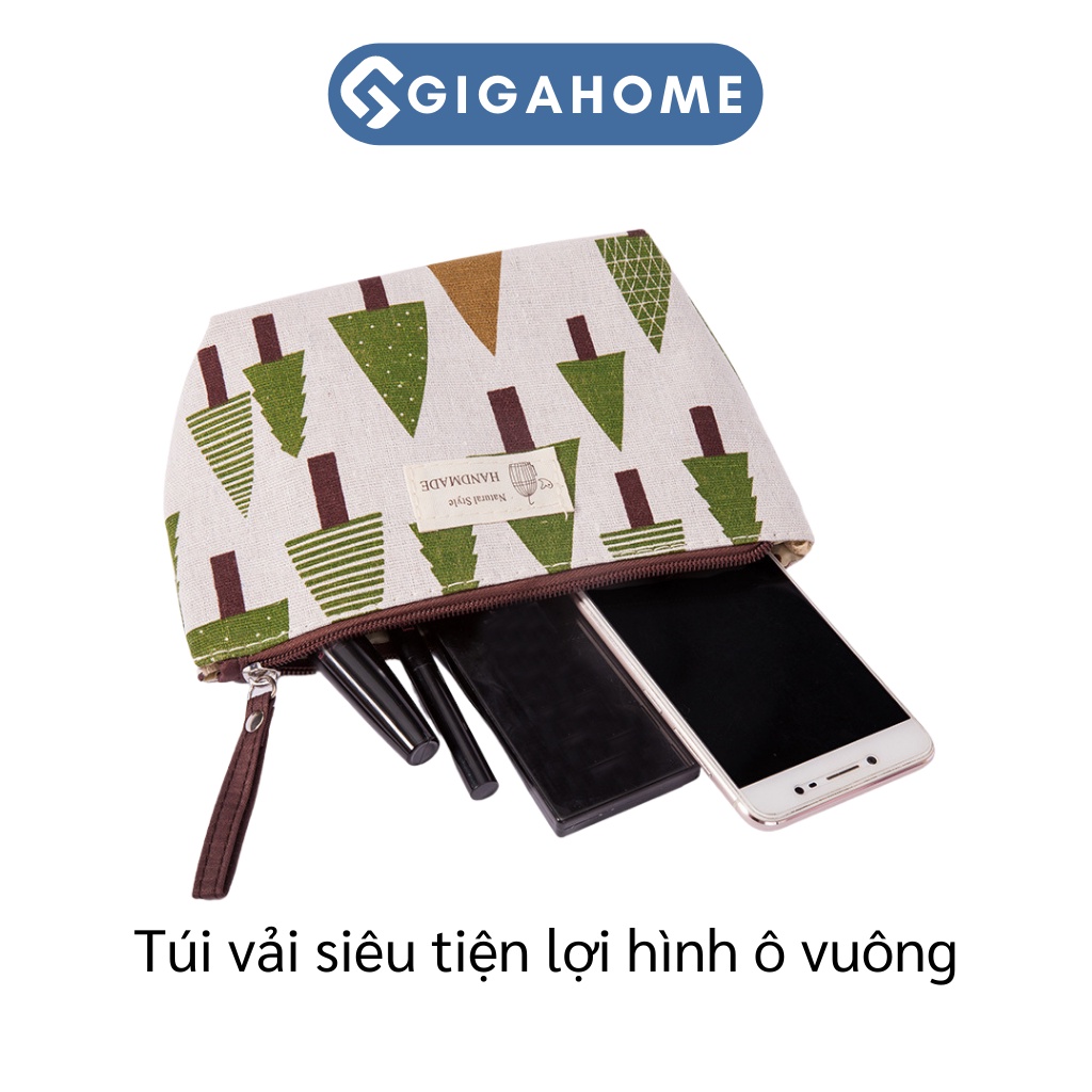 Túi Ví Đựng Mỹ Phẩm, Đồ Cá Nhân GIGAHOME Xách Tay, Nhỏ Gọn 7487