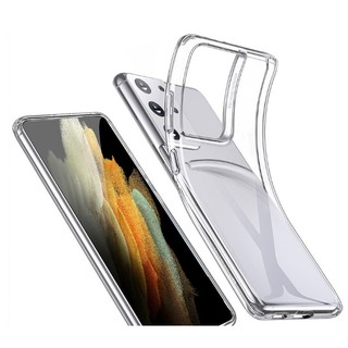 Ốp lưng dẻo silicon cho Samsung Galaxy S21, S21 Plus, S21 Ultra trong suốt