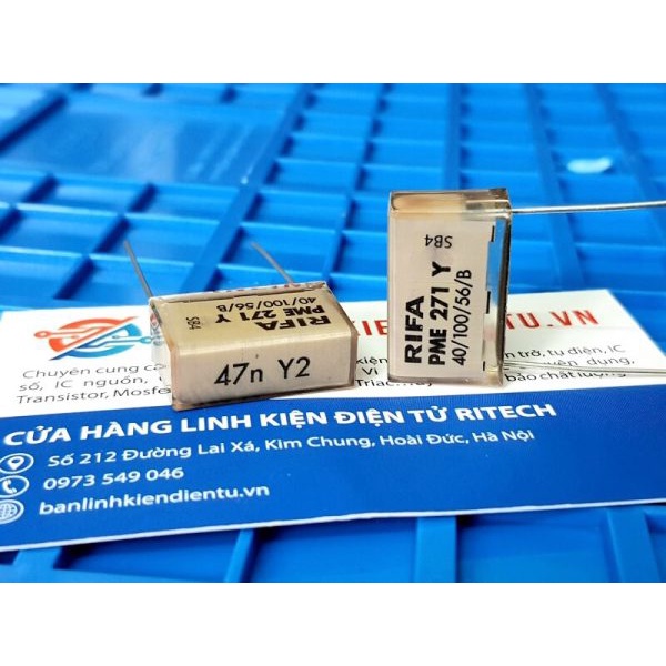 Tụ Rifa PME271Y 47nF 250V 0.047uF 47n Y2