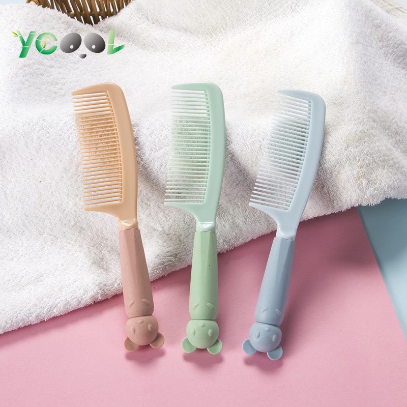 Lược chải tóc tay cầm hình thú dễ thương