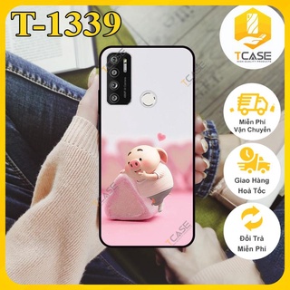 Ốp lưng Vsmart Live 4 in hình Heo hồng dễ thương