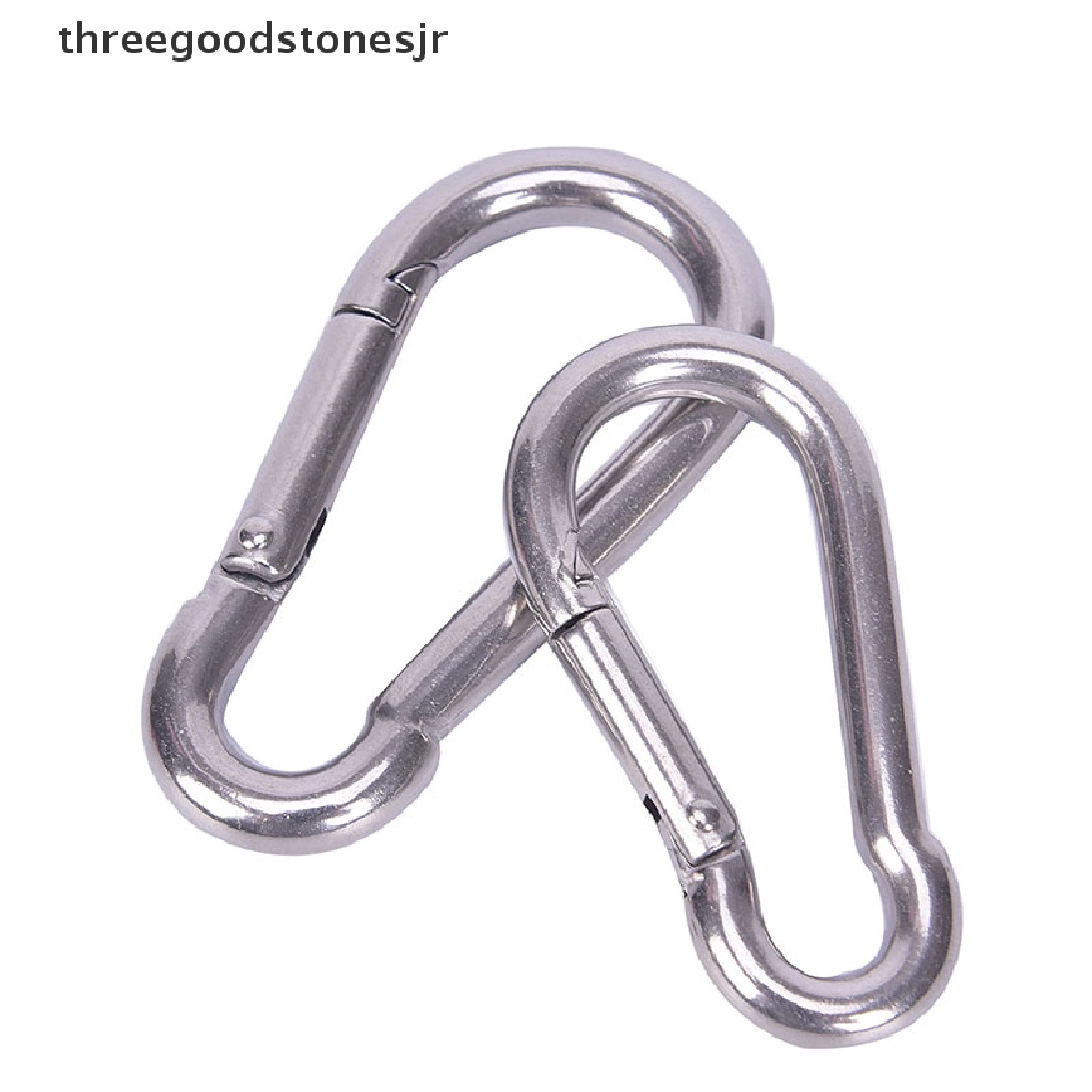 Móc Khóa Carabiner Thao Tác Nhanh Bằng Thép Không Gỉ 304