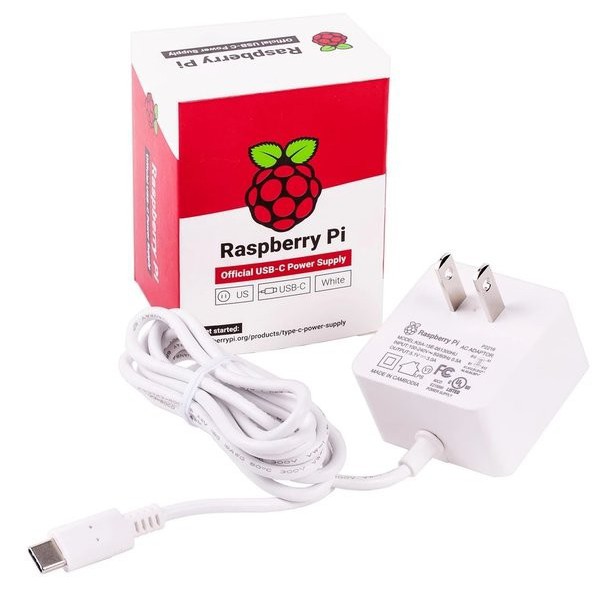 Nguồn Chính Hãng Official Raspberry Pi 4 Power Supply 5.1VDC 3A USB-C