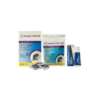 Combo bả diệt chuột Racumin Paste + Gel diệt Gián Maxforce 20g