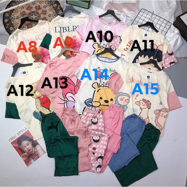 Bộ Lụa DÀI cổ tròn hình siêu xinh ( kèm ảnh thật ) | BigBuy360 - bigbuy360.vn