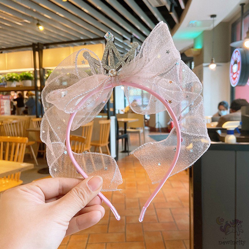 Cài tóc thiết kế hình vương miện đáng yêu dành cho bé gái