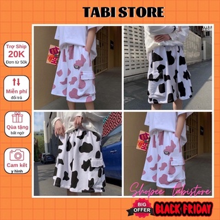 Quần đùi túi hộp dưới 65kg tabistore - Đùi túi hộp bò sữa