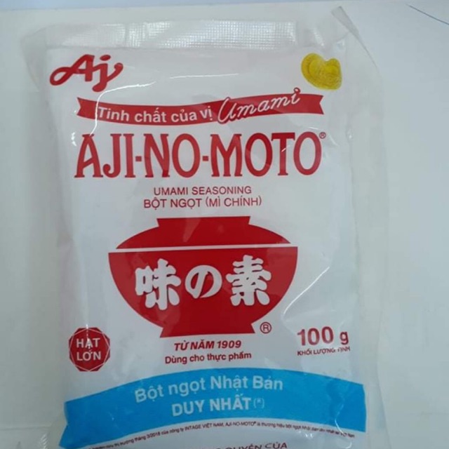 Mì chính Ajinomoto chính hãng 100g