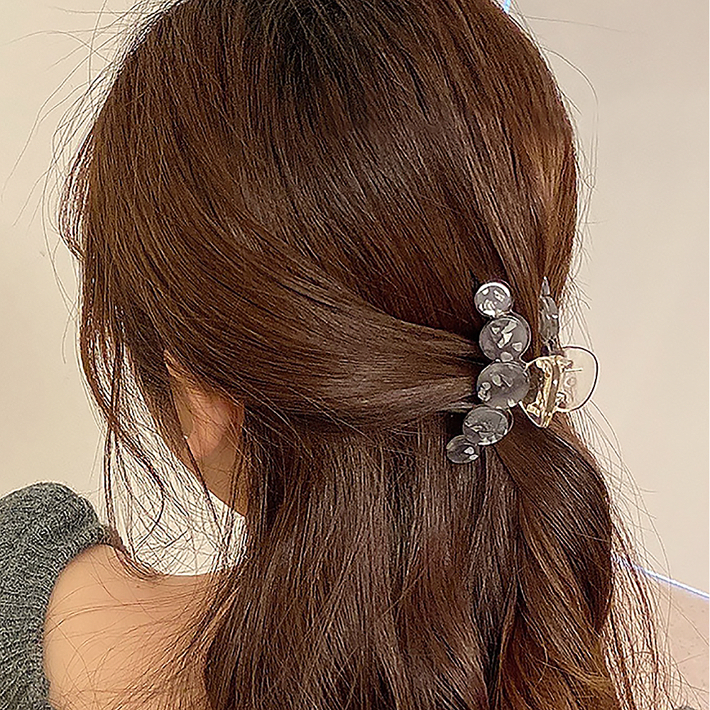 Kẹp Tóc Càng Cua Bằng Nhựa Nhiều Màu Thời Trang Cho Nữ