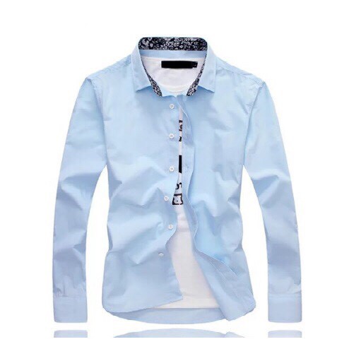 Bộ sưu tập sơ mi Hàn Quốc dài tay họa tiết cổ hoa | BigBuy360 - bigbuy360.vn