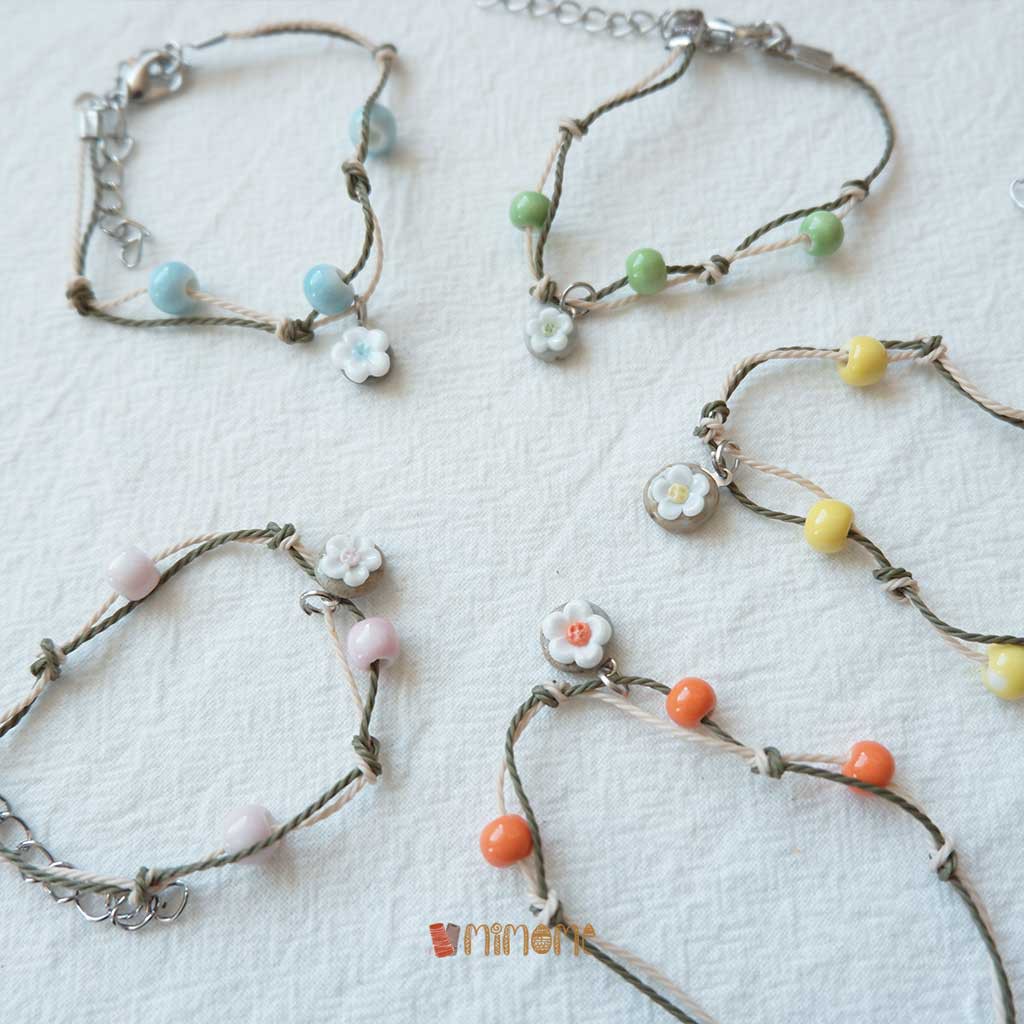 Vòng gốm hoa nhỏ | BigBuy360 - bigbuy360.vn