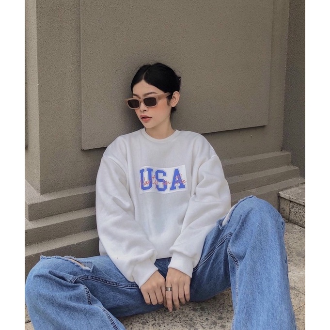 ÁO PULL TRẮNG USA..