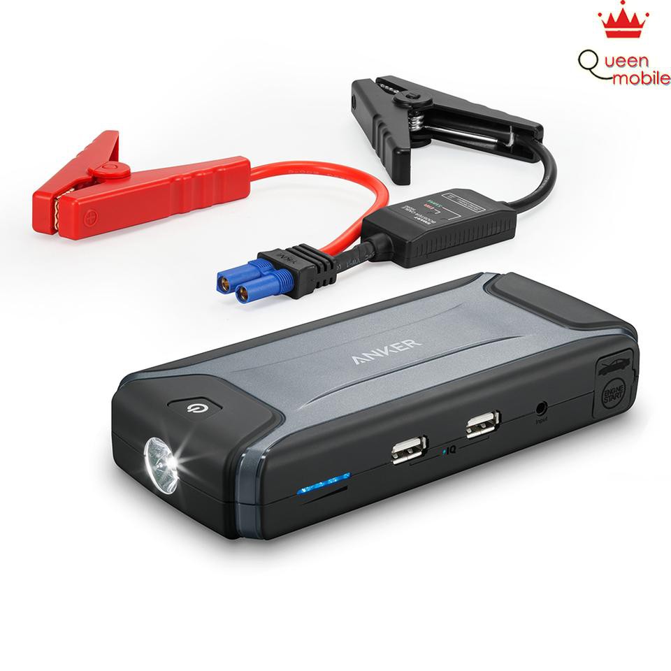 Pin dự phòng Anker 10.000mAh (37wh), 400A, kiêm bộ kích nổ cho ô tô