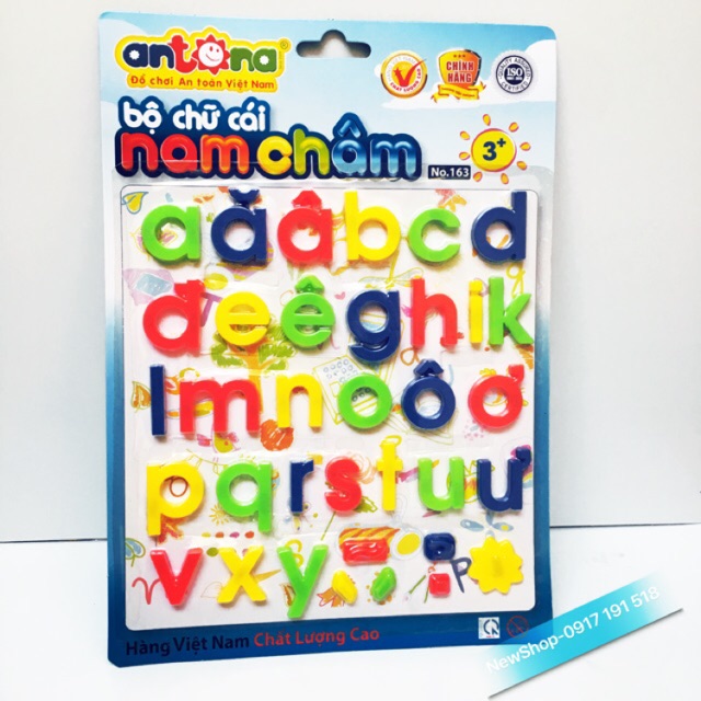 Bộ chữ cái nam châm - Antona