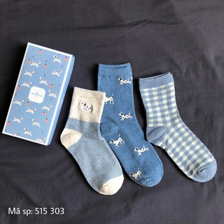 Combo 3 đôi vớ cổ lửng xinh xắn