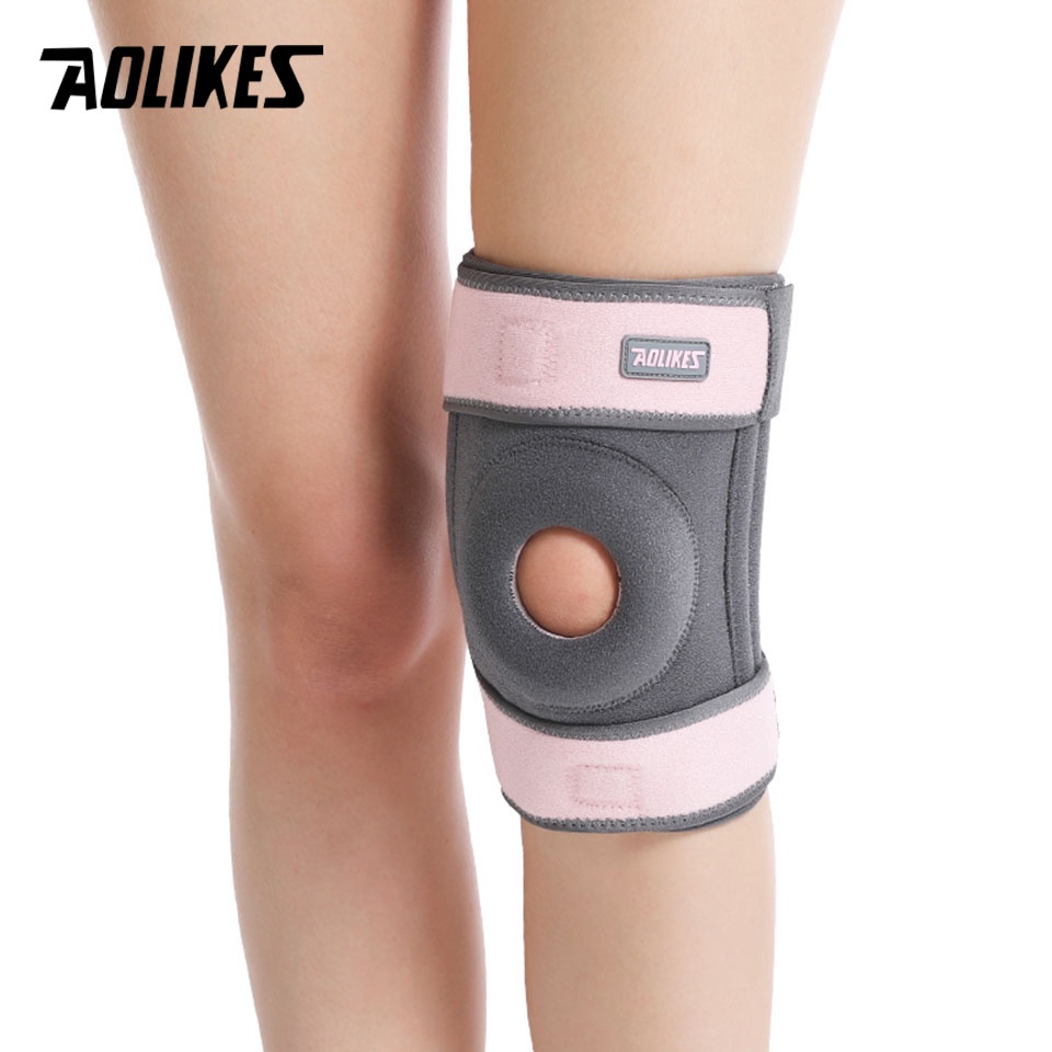 Miếng đệm bảo vệ đầu gối AOLIKES thoáng khí tiện lợi khi chơi thể thao