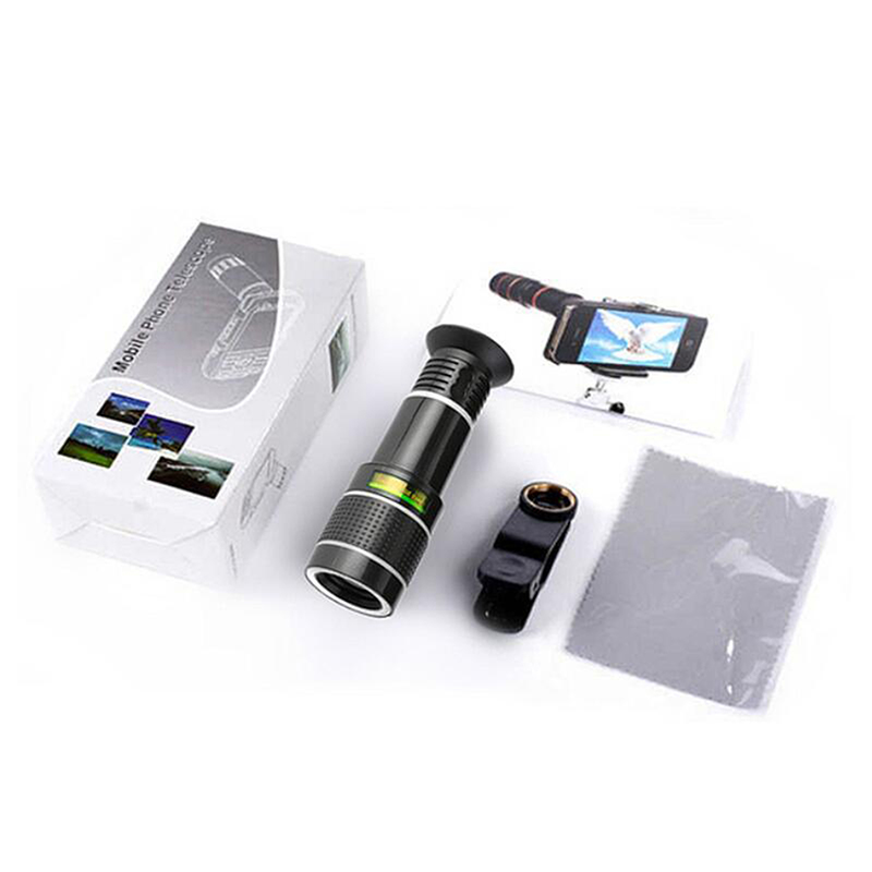 FAVN Bless 20x Zoom HD Universal Smartphone Optical Camera Telephoto Clip Telescope Lens Glory