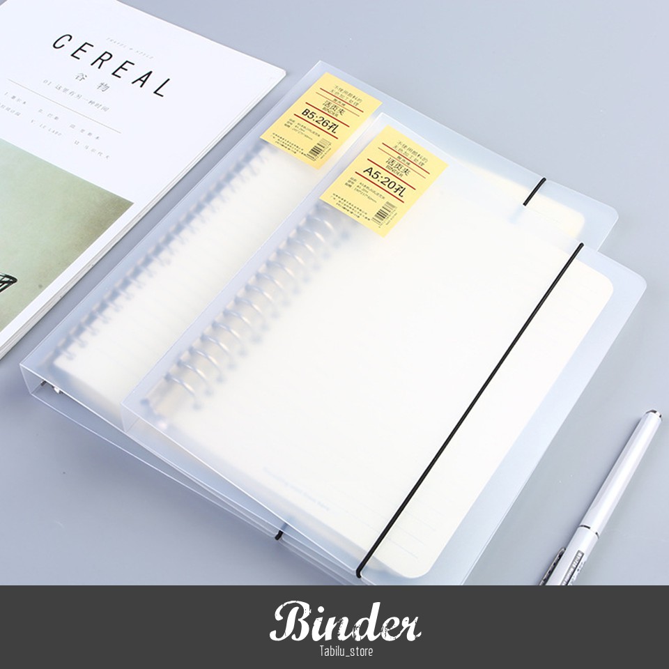 Bìa sổ còng Binder A5, B5 - 2 màu bìa, chưa kèm ruột Tả Bí Lù Store