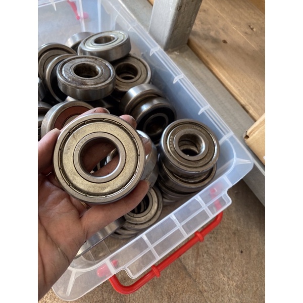 Vòng bi bãi cũ, bạc đạn nghĩa địa 6200, 6201, 6202, 6203, 6204, 6205 hai nắp